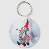 Funny Christmas Rats Sleutelhanger (Achterkant)