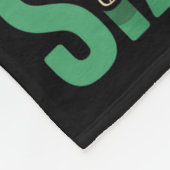 Funny Christmas Reindeer Dabbing Xmas Dab Six Seve Fleece Deken (Hoek)