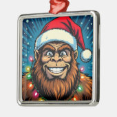 Funny Christmas Sasquatch Bigfoots Metalen Ornament (Links)