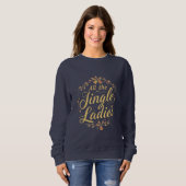 Funny Christmas Shirt – “All the Jingle Ladies” (Voorkant volledig)
