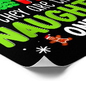 Funny Christmas Shirt Dear Santa They Are The Naug Poster (Hoek)
