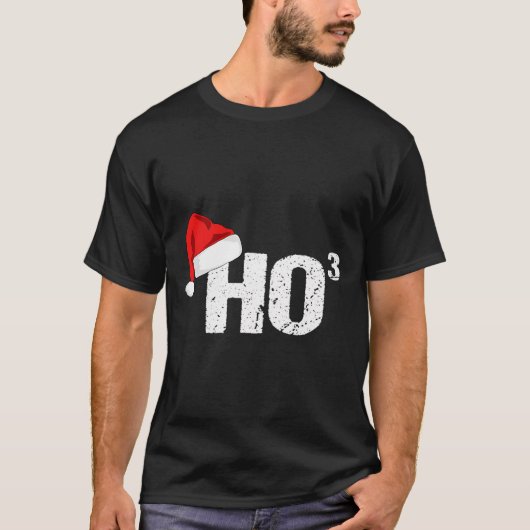 Funny Christmas Shirt met lange mouwen Ho3 Xmas T- (Voorkant)