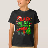 Funny Christmas Shopng Crew T-shirt (Voorkant)