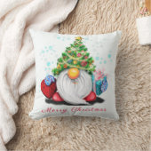 Funny Christmas Sierkussen Gnome met Cadeaus (Deken)