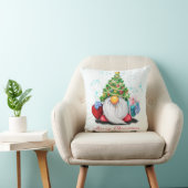 Funny Christmas Sierkussen Gnome met Cadeaus (Stoel)