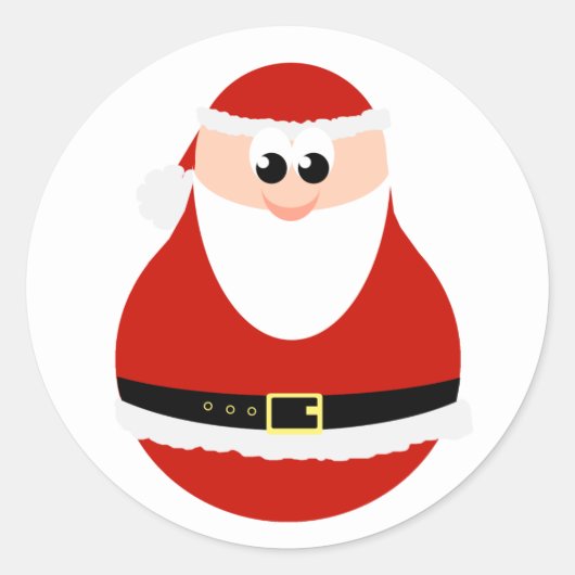 Funny Christmas Sinterklaas Stickers (Voorkant)