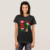 Funny Christmas Six Seven 6 7 Meme Gen Alpha Slang T-shirt (Voorkant volledig)