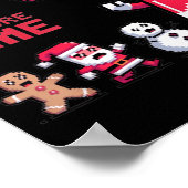 Funny Christmas Six Seven Meme Say 67 One Humor Mo Poster (Hoek)