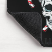 Funny Christmas Skeleton I Prefer Halloween  Muismat (Hoek)