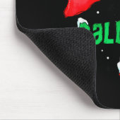 Funny Christmas Skeleton Jingle Funny Xmas Matchin Muismat (Hoek)