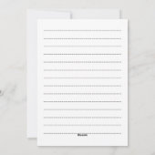 Funny Christmas Skeleton Wishes for man Feestdagenkaart (Achterkant)