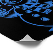 Funny Christmas Snowman Keep It Frosty Poster (Hoek)