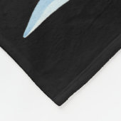 Funny Christmas Snowman Topper Tree Holiday Family Fleece Deken (Hoek)