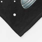 Funny Christmas Softball Cool Santa Claus 6 7 Meme Fleece Deken (Hoek)