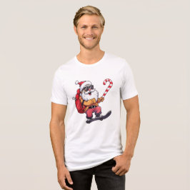 Funny Christmas Streetwear Outfit Tri-Blend Shirt