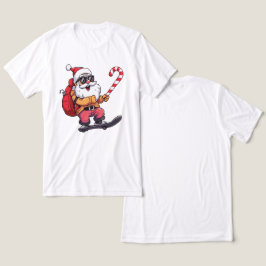 Funny Christmas Streetwear Outfit Tri-Blend Shirt