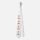 FUNNY CHRISTMAS STROPDAS DESIGN UNIQUE SANTA CLAUS (Voorkant)