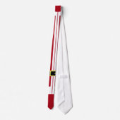 Funny Christmas Stropdas met Santa Design (Achterkant)