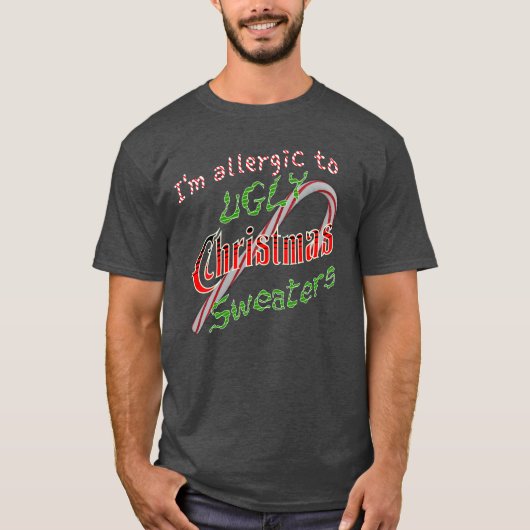 Funny Christmas T-shirt (Voorkant)