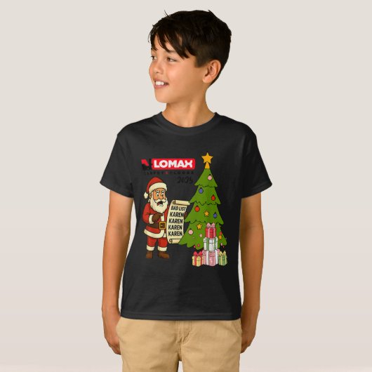 Funny Christmas  T-shirt (Voorkant volledig)