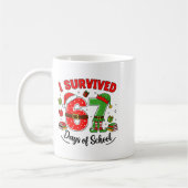 Funny Christmas Teacher Santa I Survived 67 Days O Koffiemok (Links)