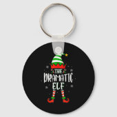 Funny Christmas The Dramatic Elf Family Matching X Sleutelhanger (Voorkant)