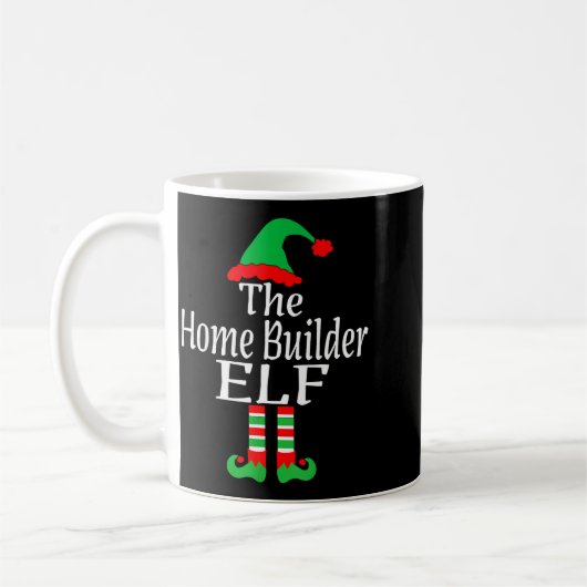 Funny Christmas The Home Builder Elf Developer Arc Koffiemok (Links)