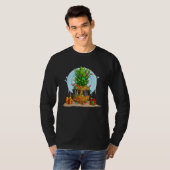 Funny Christmas Tree Costume Lovers Pineapple Chri T-shirt (Voorkant volledig)