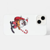 Funny Christmas Vibes Protection iPhone Hoesje (Achterkant horizontaal)