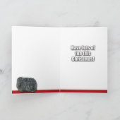 Funny Christmas Wenskaart - Een dag steenkool Kaart (Binnen)