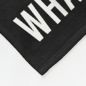 Funny Christmas Whats Crackin Nutcracker Men Kids Fleece Deken (Hoek)