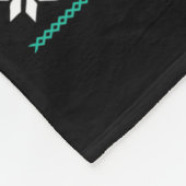 Funny Christmas Xmas Inappropriate Santa I Do It F Fleece Deken (Hoek)