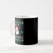 Funny Christmas Xmas Inappropriate Santa I Do It F Koffiemok (Voorkant links)