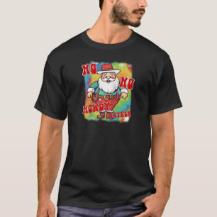 Funny Christmas Xmas vakantie western Santa howdy T-shirt