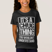Funny Chug Parent Quote Mixed Hondenras Lover T-shirt (Voorkant)