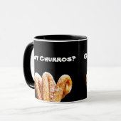Funny Churros Classic Mok (Voorkant links)