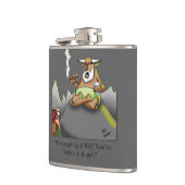 Funny Cigar Humor Flask Gift Heupfles (Links)