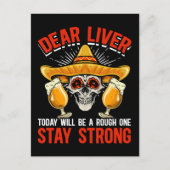 Funny Cinco De Mayo Beer Joke Alcohol Fun Briefkaart (Voorkant)