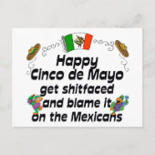 Funny Cinco de Mayo Briefkaart (Voorkant)
