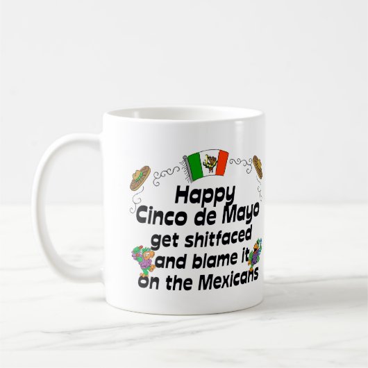 Funny Cinco de Mayo Coffee Mok (Links)