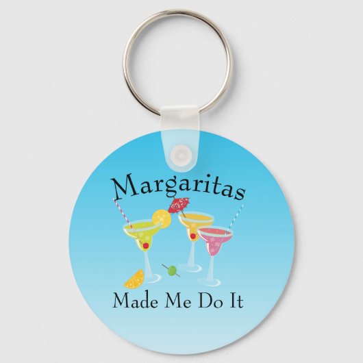 Funny Cinco De Mayo Margarita Sleutelhanger (Voorkant)