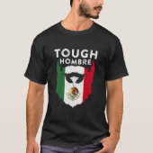 Funny Cinco de Mayo Meme Mexican Flag Beard Bad T-shirt (Voorkant)