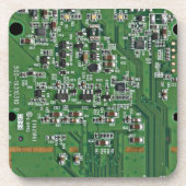 Funny circuit board bier onderzetter (Voorkant)