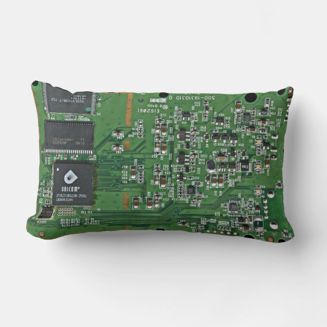 Funny circuit board kussen (Voorkant)