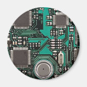 Funny circuit board magneet (Voorkant)