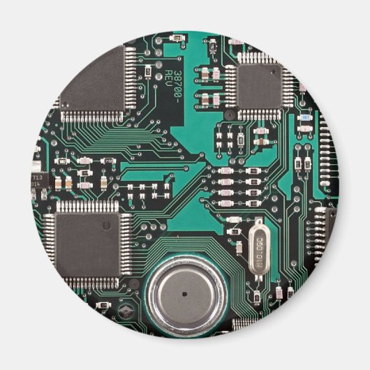 Funny circuit board magneet (Voorkant)