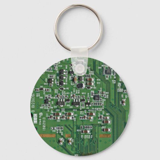 Funny circuit board sleutelhanger (Voorkant)
