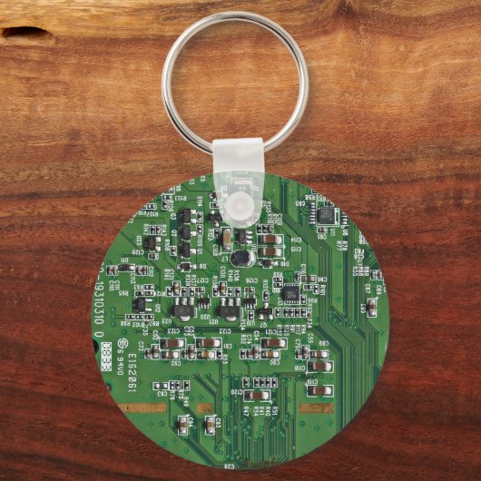 Funny circuit board sleutelhanger (Voorkant)