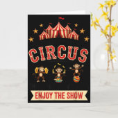 Funny Circus Actually This Is My Circus These Are  Kaart (Gele Bloem)
