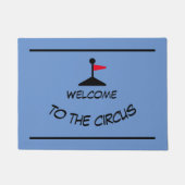 Funny Circus Doormat en Welcome Mat (Voorkant)